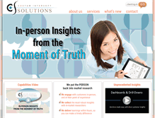 Tablet Screenshot of customintercept.com